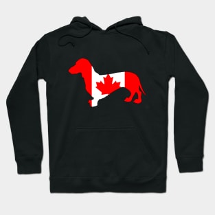 Canada Dachshund Hoodie